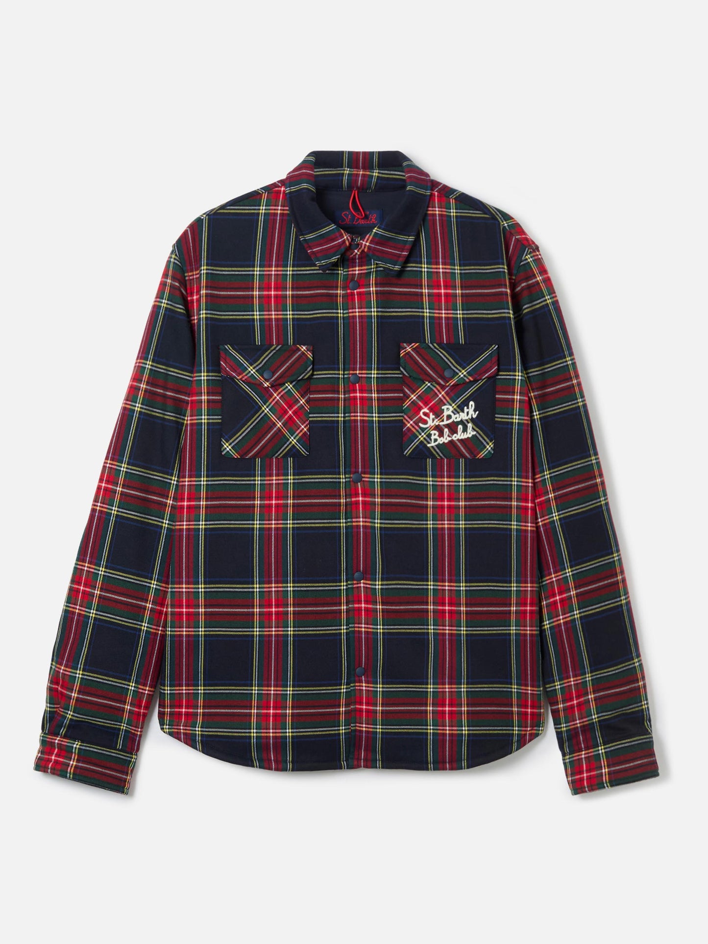 Overshirt Chalet mit Tasche und St. Barth Bob Club Stickerei