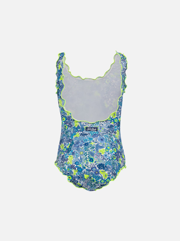 Clio one-piece swimsuit with Margaret Annie print | MADE WITH LIBERTY FABRIC