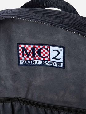 Marineblauer Cordrucksack Cody