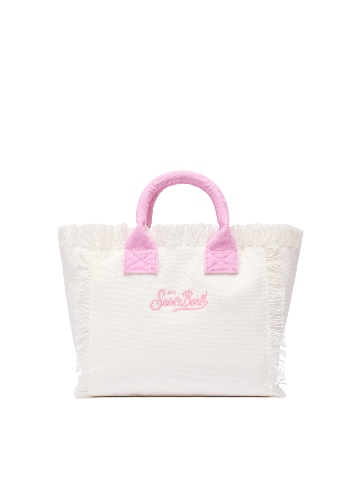 Colette cotton canvas handbag with Saint Barth patch logo