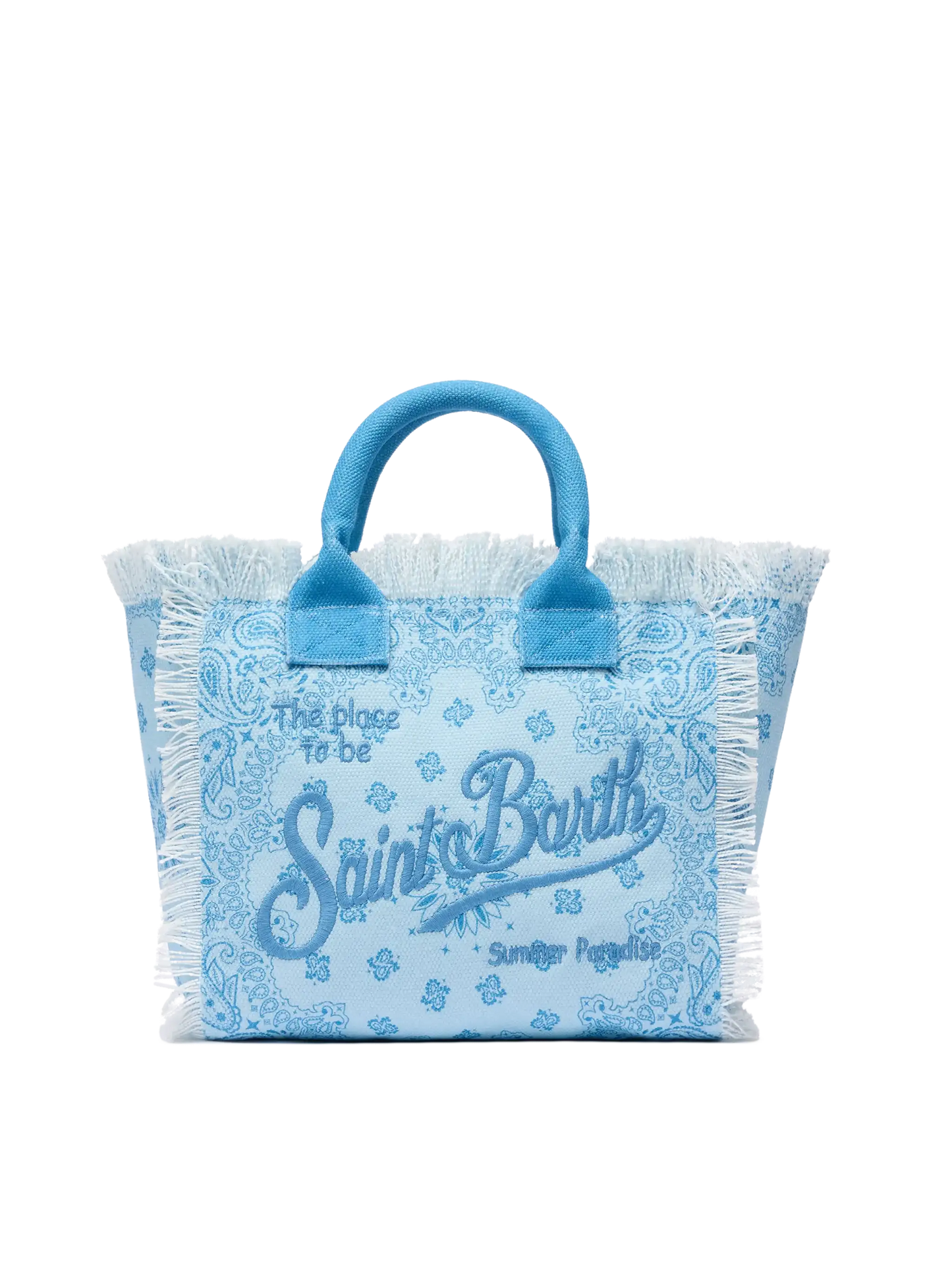 Borsa Colette in canvas di cotone con stampa bandana