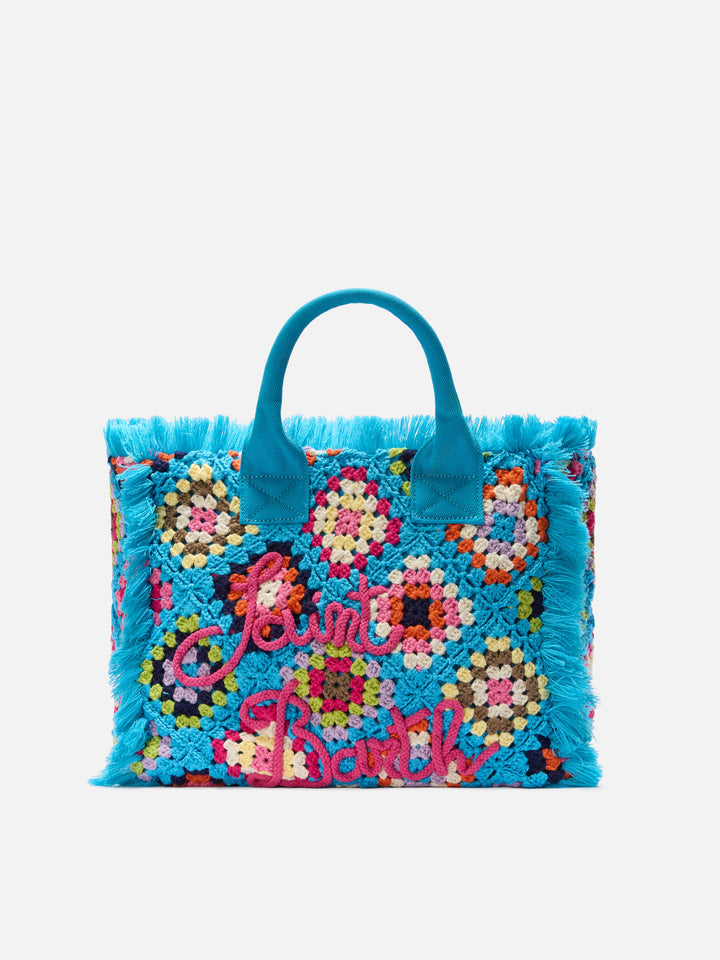 Borsa a mano Colette crochet turchese