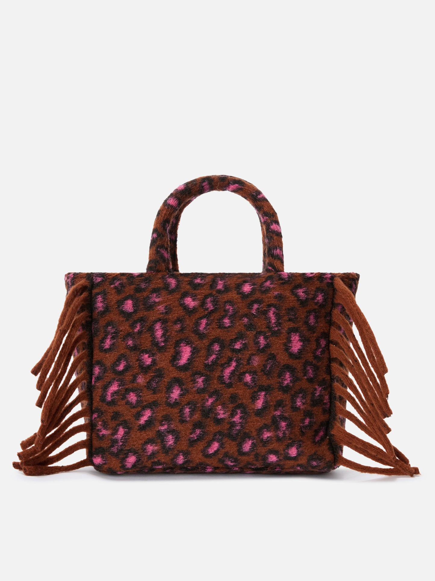 Colette Blanket handbag with animalier print