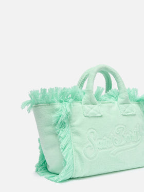 Colette Terry geprägte mintgrüne Handtasche