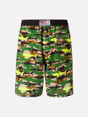 Costume mare Comfort Surf con stampa camouflage
