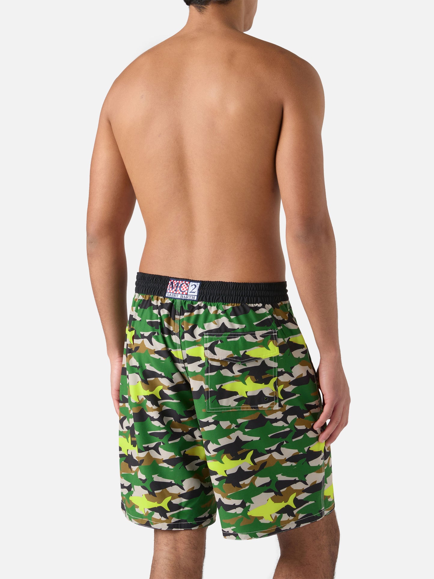 Costume mare Comfort Surf con stampa camouflage