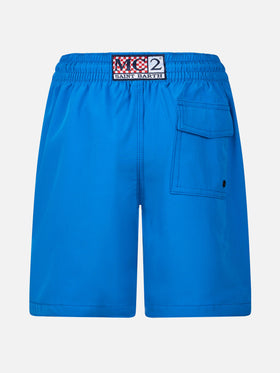 Boy Comfort Surf Jr Badeshorts mit platziertem Snoopy-Aufdruck