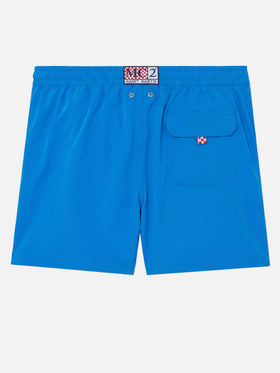Bañador corto Comfort Bluette con bordado St. Barth 