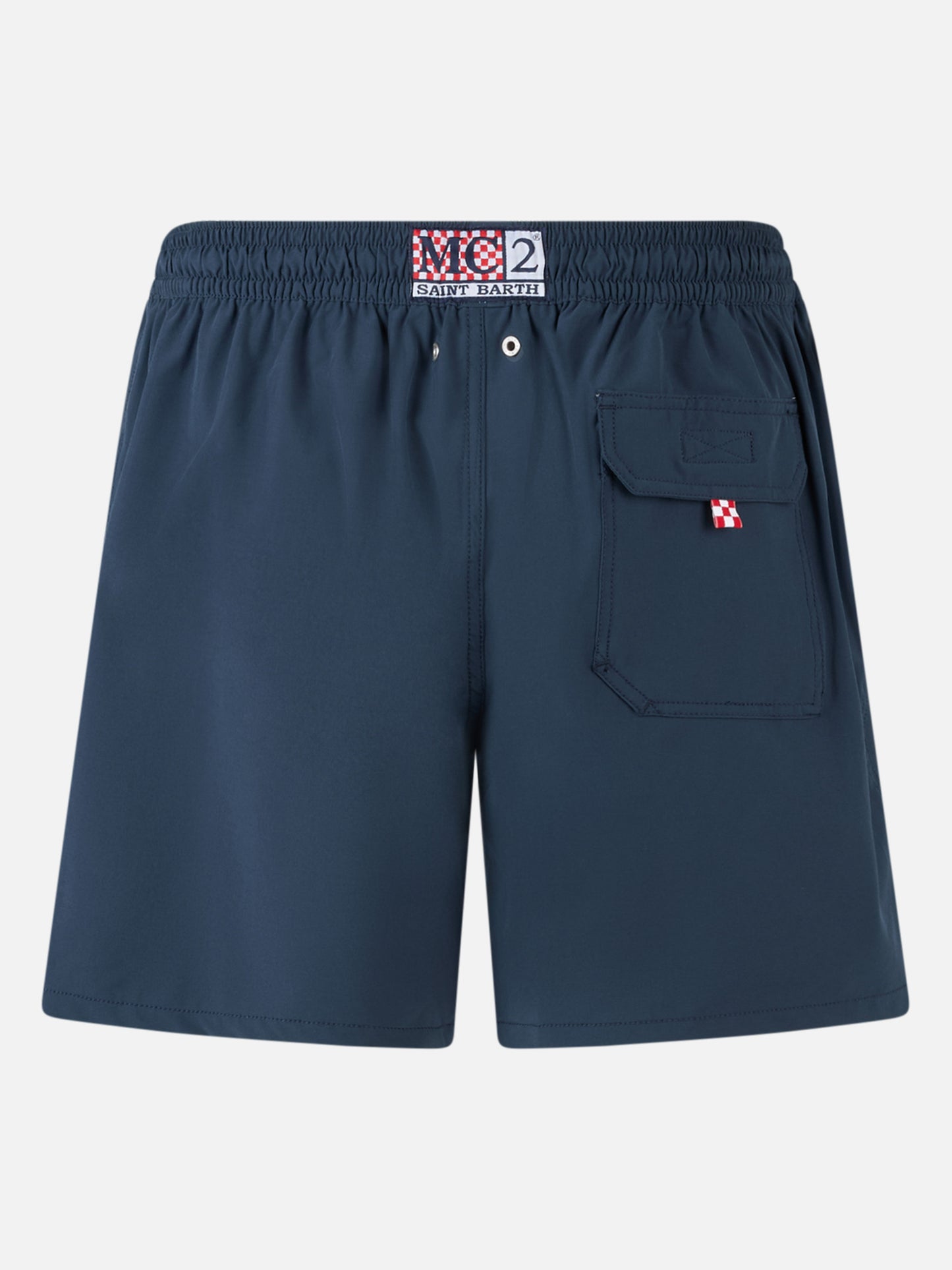 Man Comfort swim shorts with Nel bere e nel mare embroidery | INSULTI LUMINOSI SPECIAL EDITION