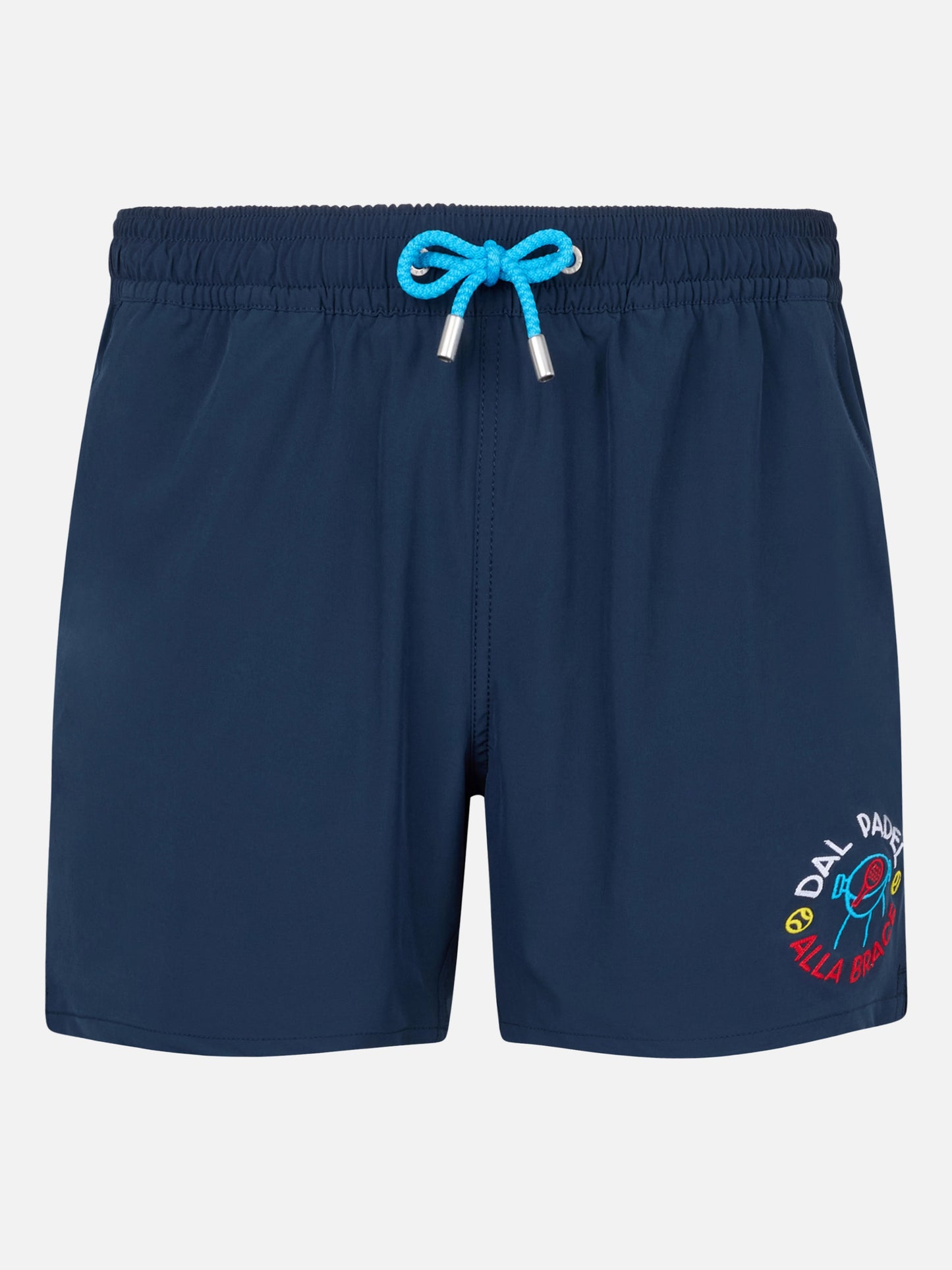 Man Comfort Badeshorts mit Dal Padel alla Brace-Stickerei | INSULTI LUMINOSI SONDEREDITION