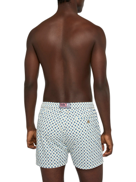 Comfort Light swim shorts with tie print