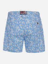 Man Comfort Light swim shorts with flower print