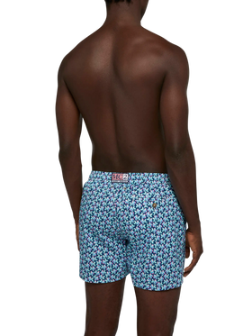 Comfort Light swim shorts with fish print