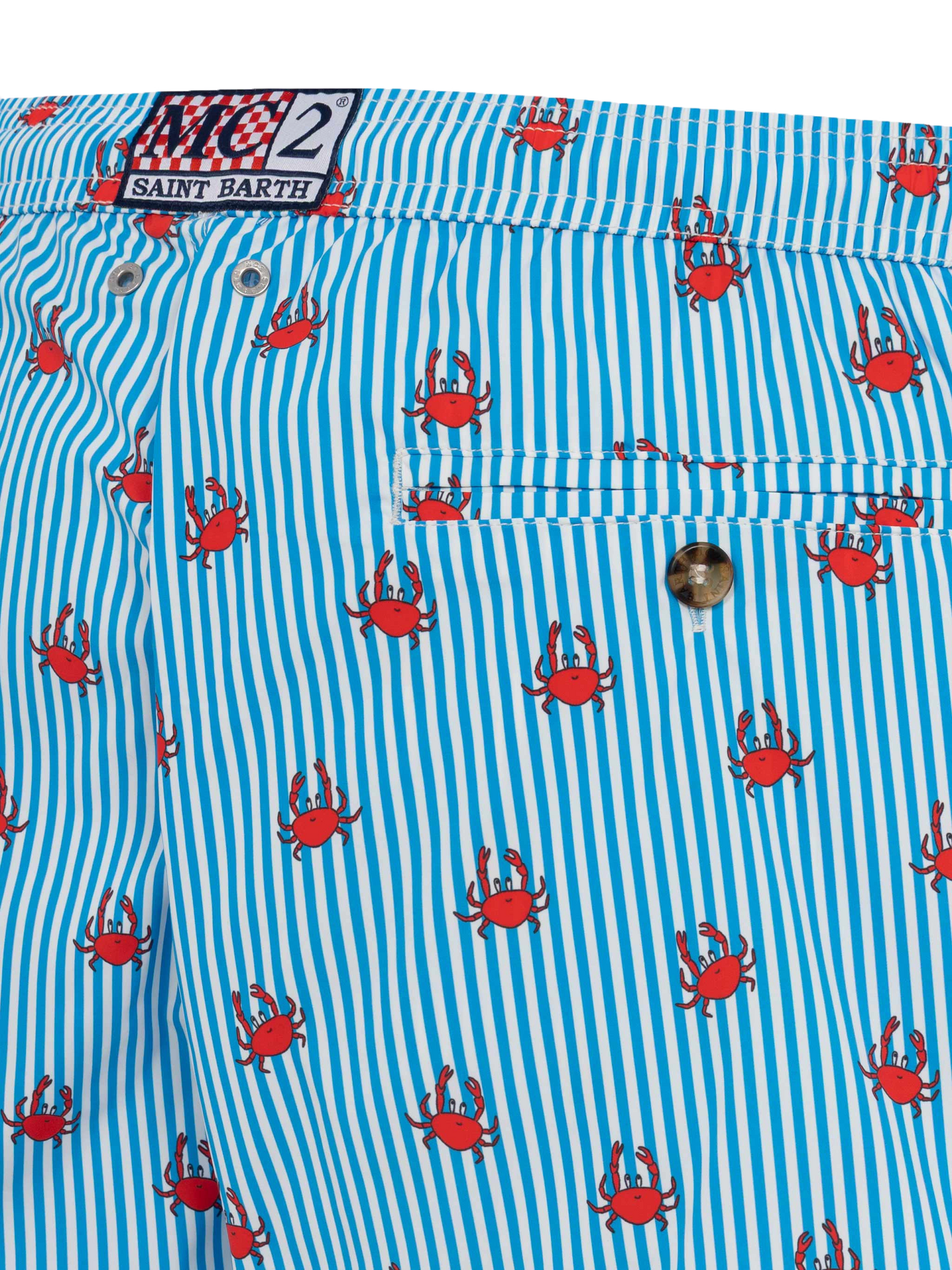 Comfort Light swim shorts with crabs print