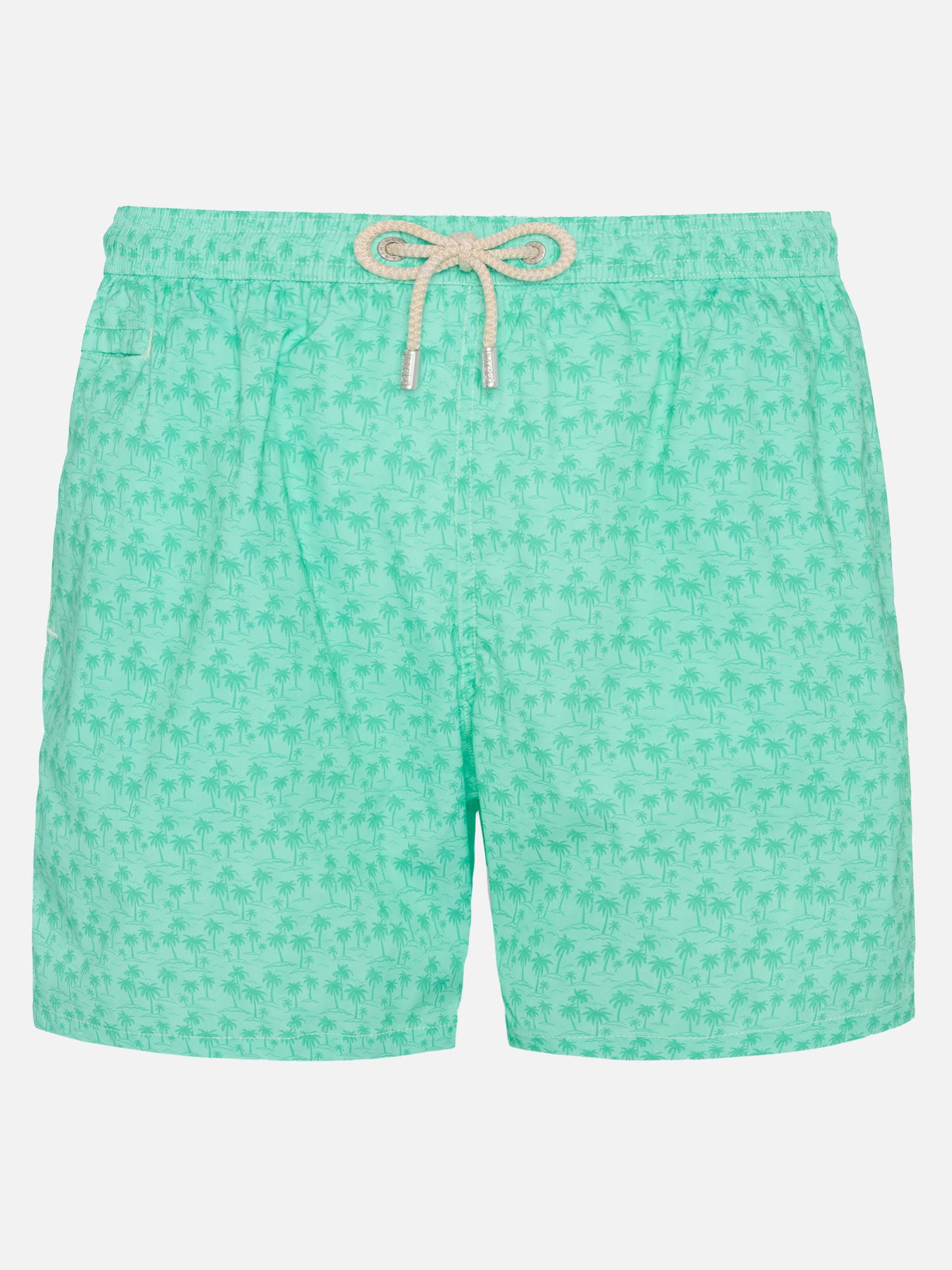 Comfort Light swim shorts with palms print