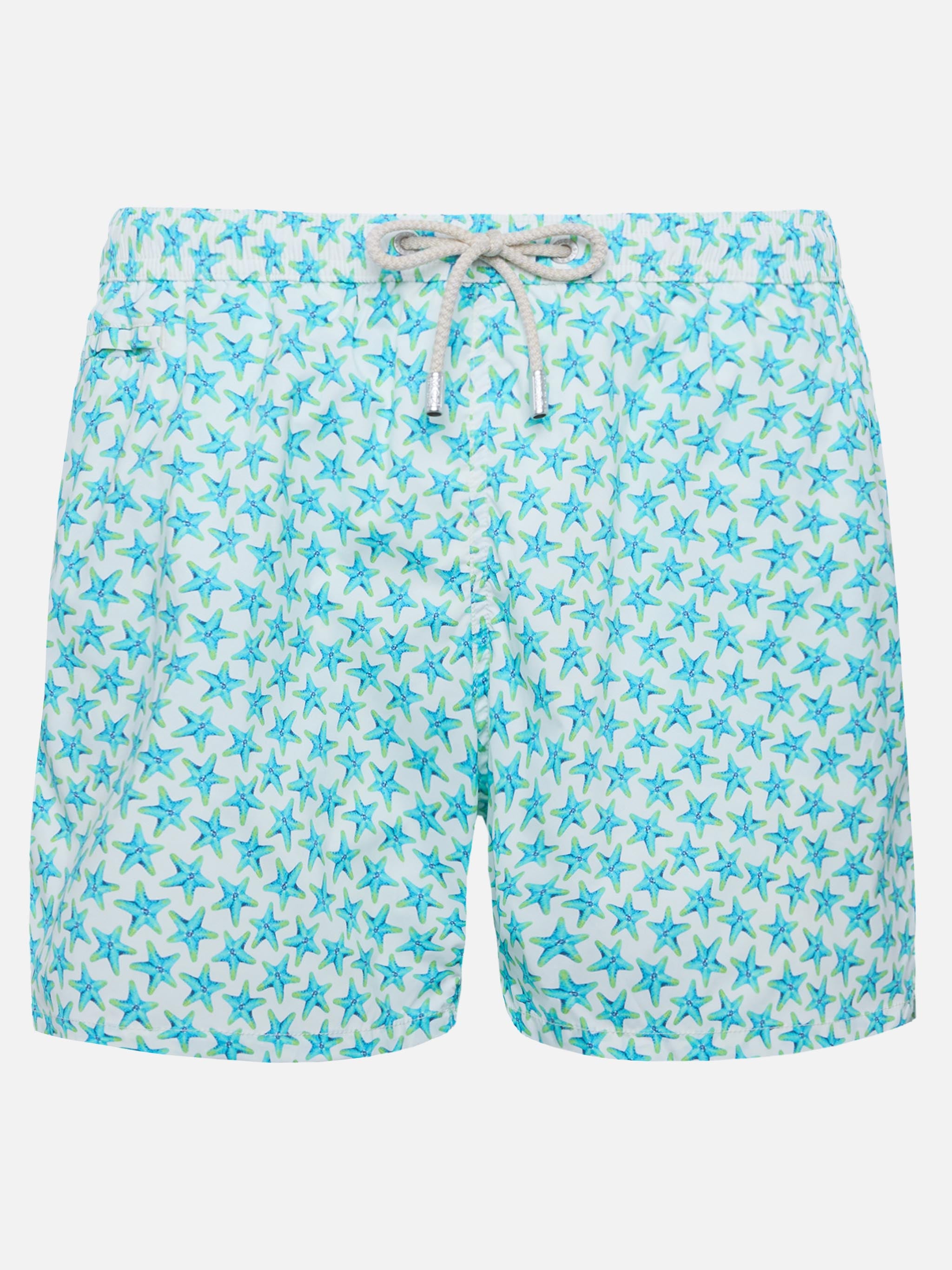 Comfort Light swim shorts with starfish print – MC2 Saint Barth