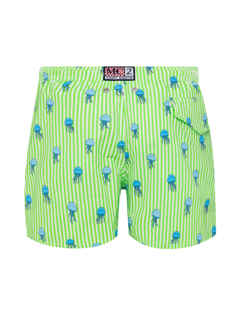 Comfort Light Jr swim shorts with jelly fish print