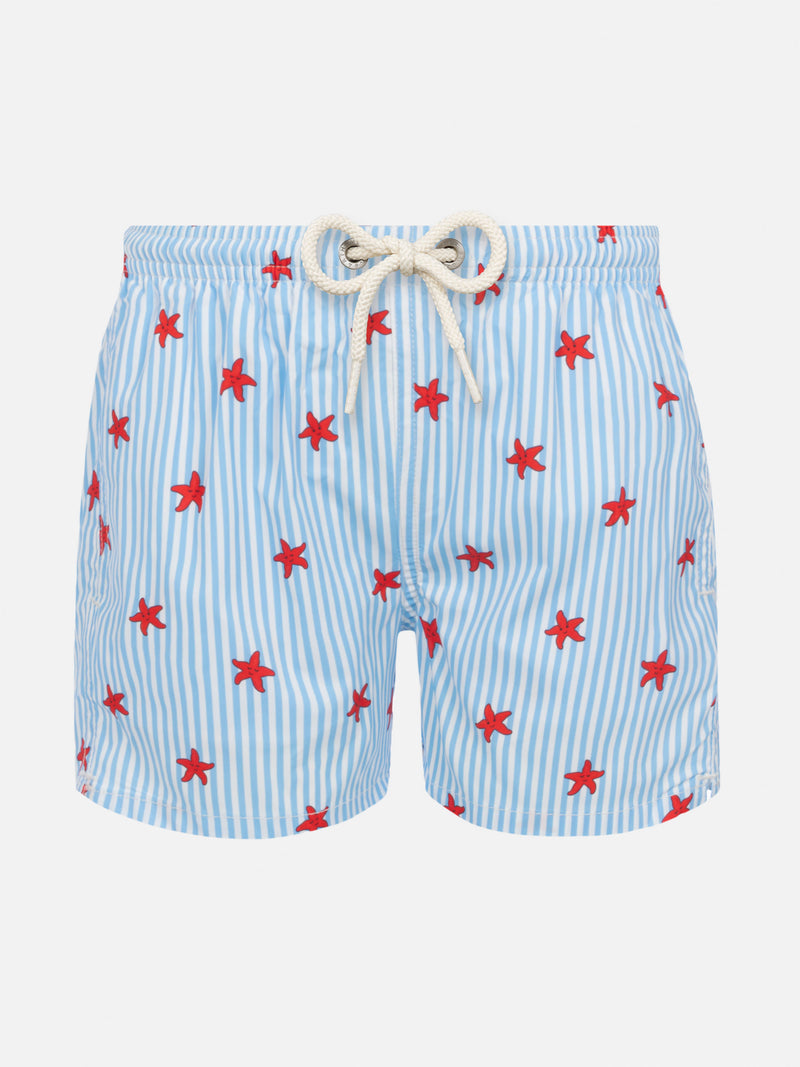 Costume mare Comfort Light con stampa stelle marine