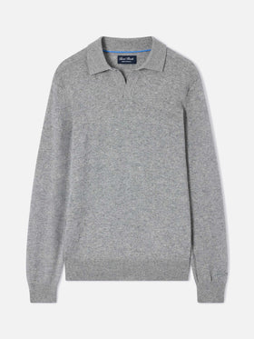 Polo Covent in grey cashmere