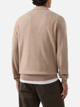Polo Covent khaki in cashmere