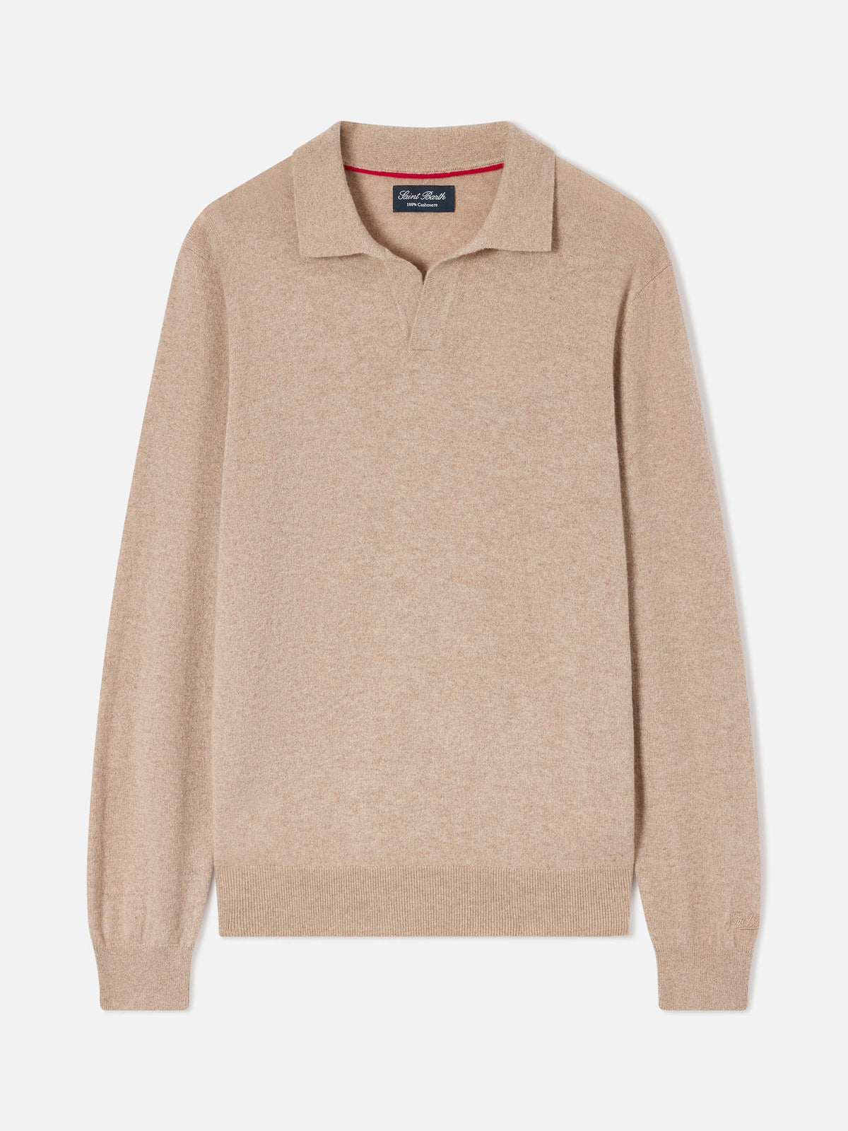 Polo Covent khaki in cashmere