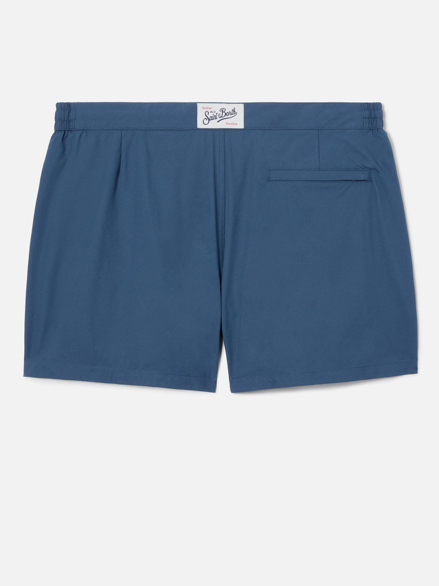 Capferrat swim shorts in navy blue with embroidered logo