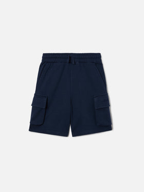 Pantalones cortos cargo Cargy Jr azul marino 