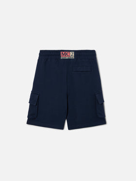 Pantalones cortos cargo Cargy Jr azul marino 