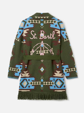 Damen Strickjacke Cristabel mit Gürtel