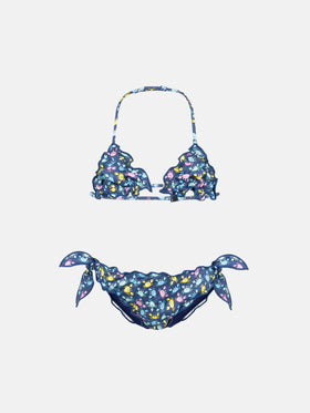 Cris classic triangle bikini with crab print - MC2 Saint Barth