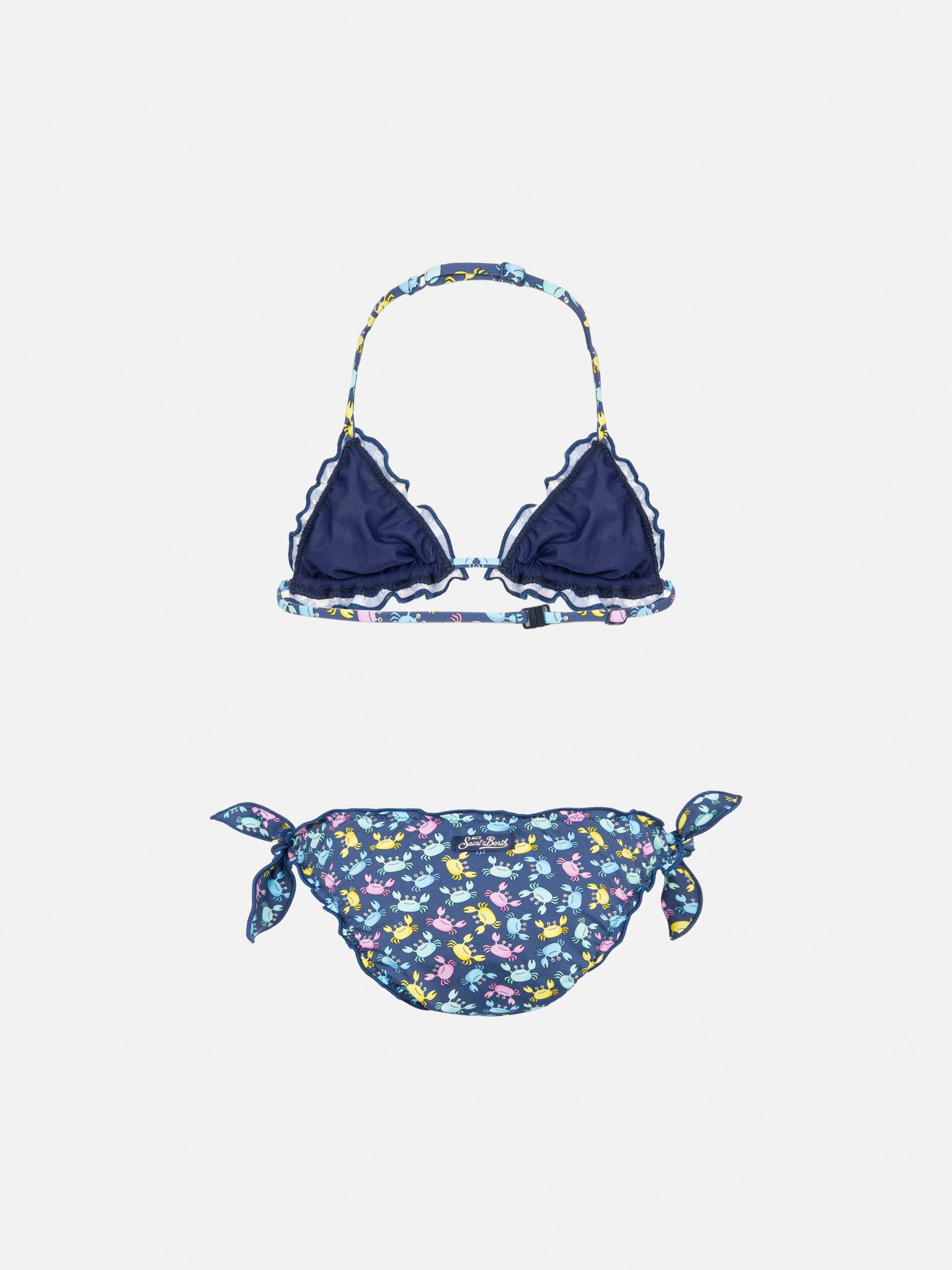 Cris classic triangle bikini with crab print - MC2 Saint Barth