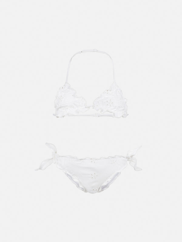 Cris Sangallo cotton lace triangle bikini