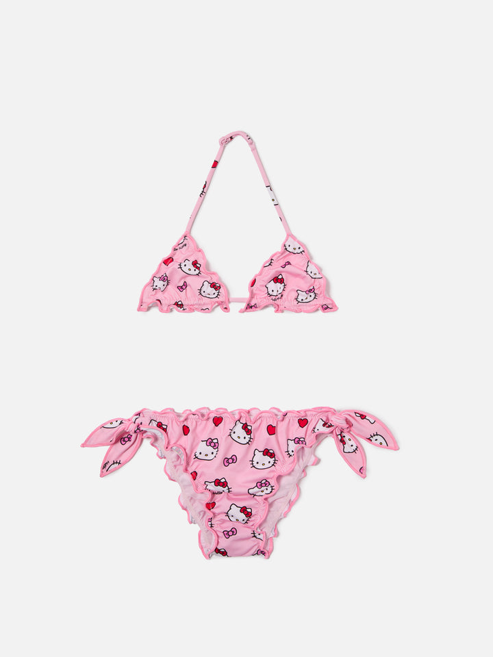 Bikini Cris rosa con stampa Hello Kitty all-over | Special Edition