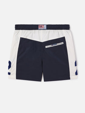 Short de bain Cup Jr avec bandes et patch 