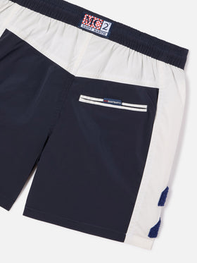 Short de bain Cup Jr avec bandes et patch 