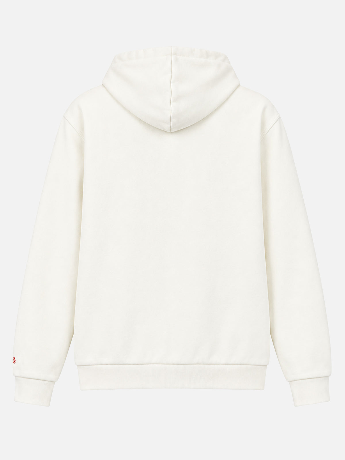 Weißes Sweatshirt Danny mit Patch und Stickerei 