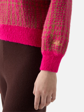 Gebürsteter Rundhalsausschnitt für Damen mit Princess of Galles