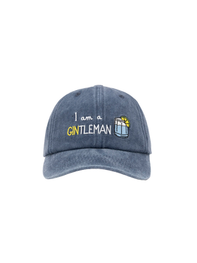 Cappellino Davis in cotone con ricamo GINtlemen