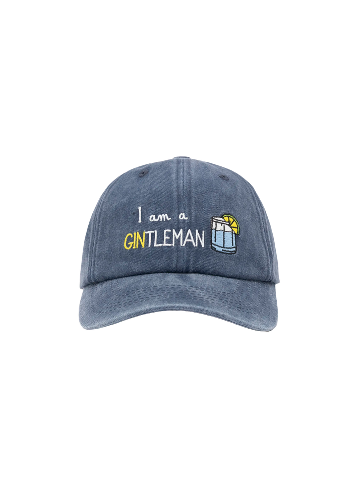 Cappellino Davis in cotone con ricamo GINtlemen