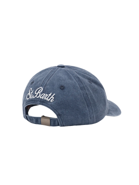 Cappellino Davis in cotone con ricamo GINtlemen