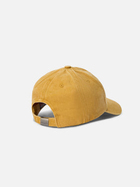 Davis ochre yellow Ball Cap with St. Barth embroidery