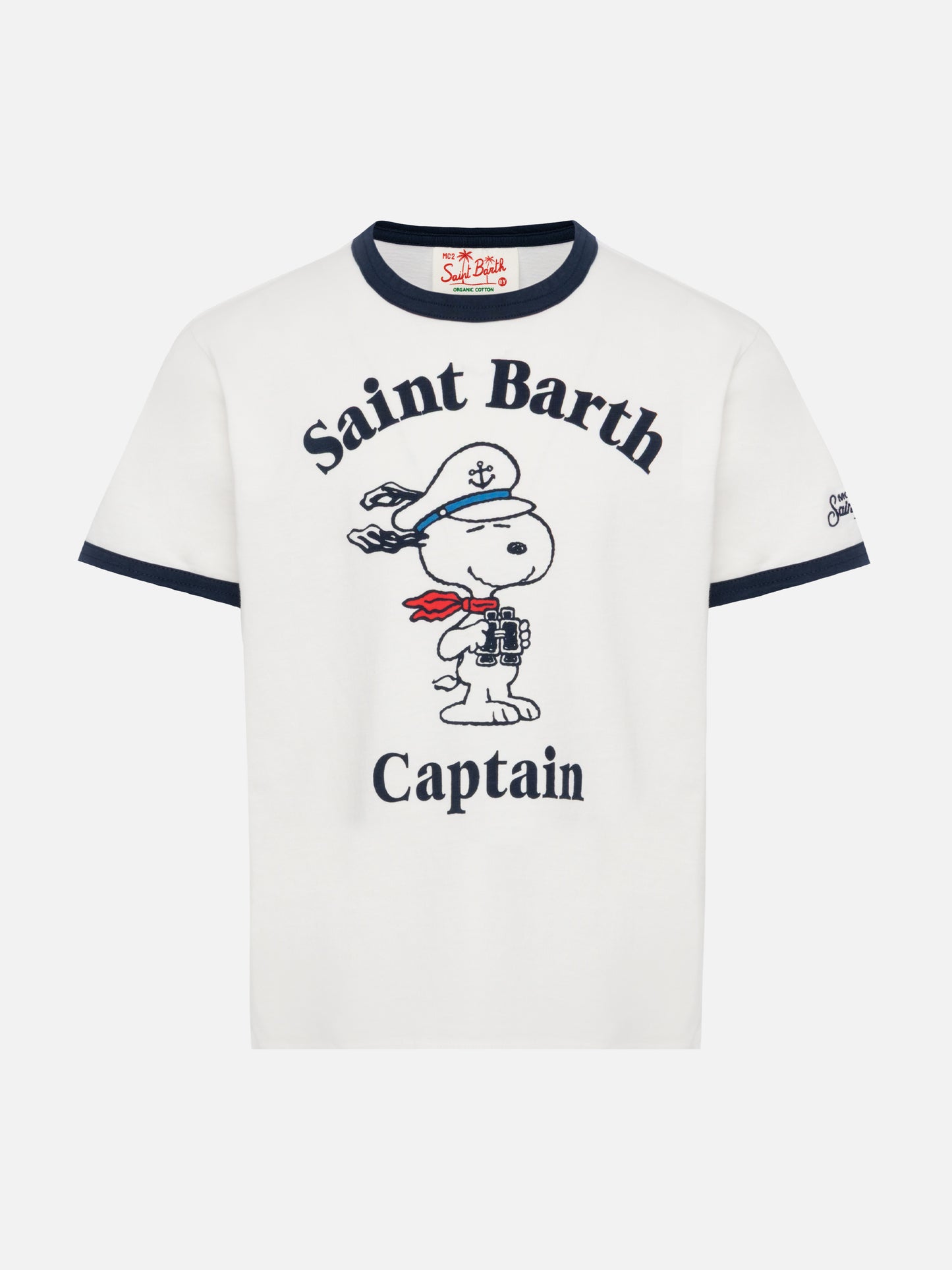 Dean Jr cotton t-shirt with Snoopy print |SNOOPY PEANUTS® SPECIAL EDITION - MC2 Saint Barth