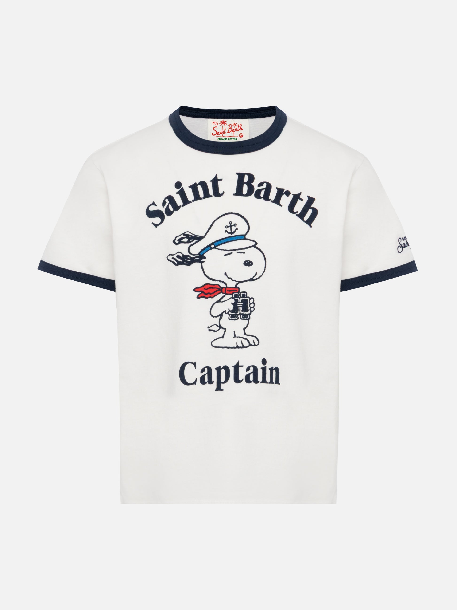 Dean Jr cotton t-shirt with Snoopy print |SNOOPY PEANUTS® SPECIAL EDITION - MC2 Saint Barth