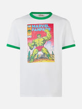 Man cotton t-shirt with Hulk print | MARVEL SPECIAL EDITION