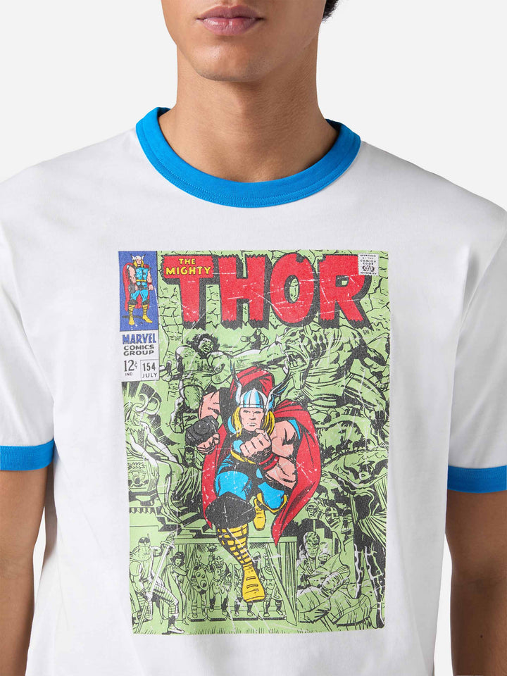 Herren-Baumwoll-T-Shirt mit Thor-Print | MARVEL SPECIAL EDITION