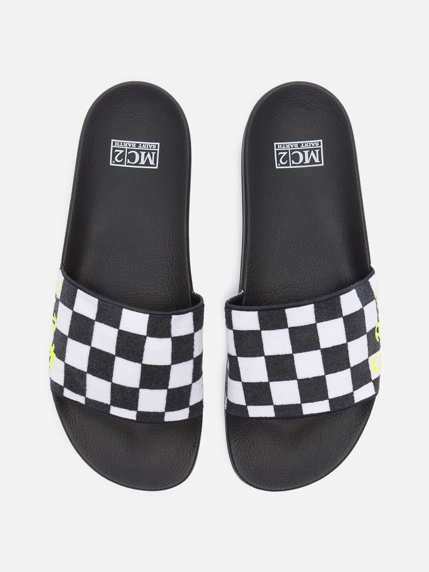 Herrenhausschuh mit Saint Barth Logo