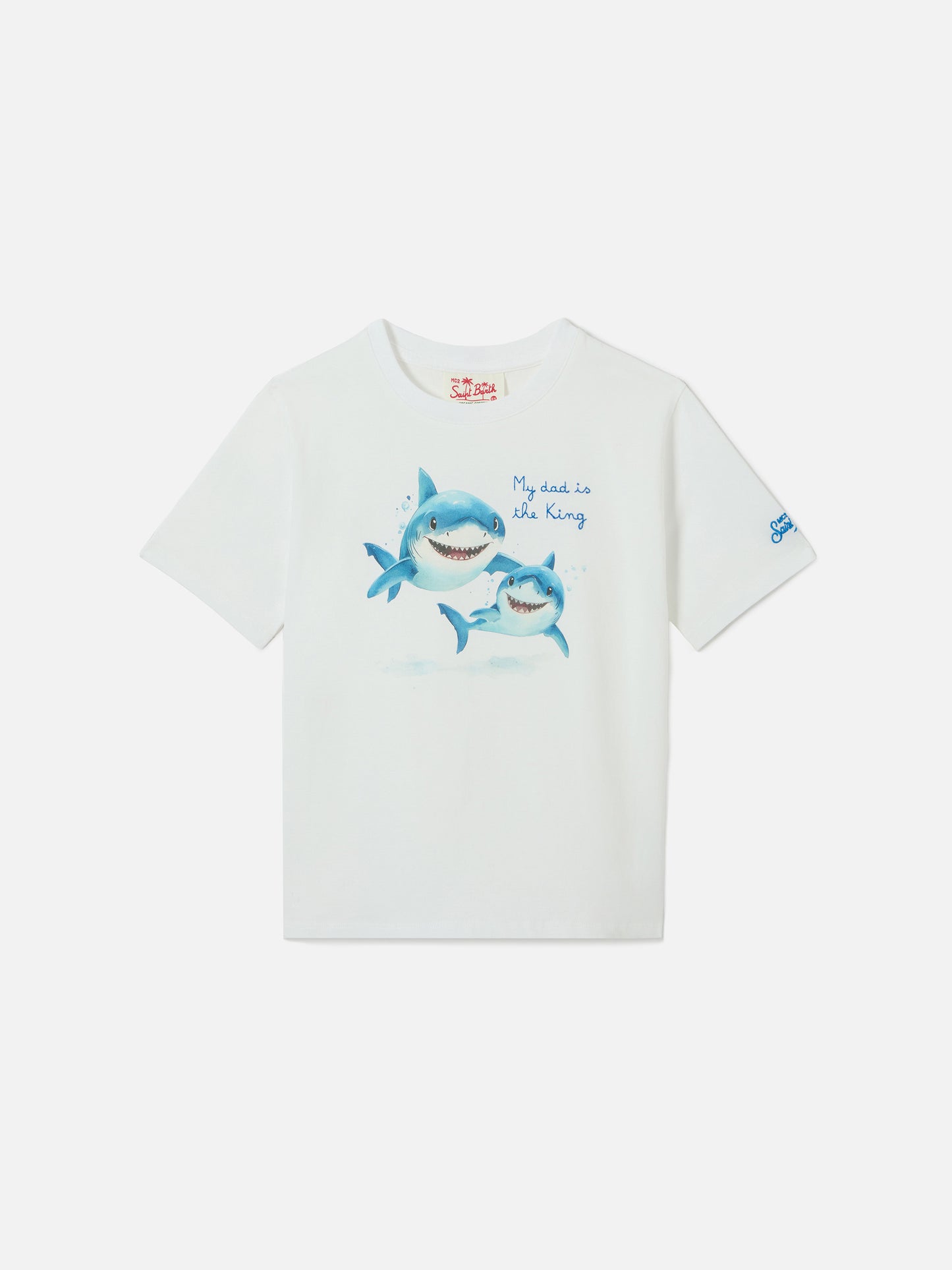 Denver Jr t-shirt with My Dad Is The King! embroidery