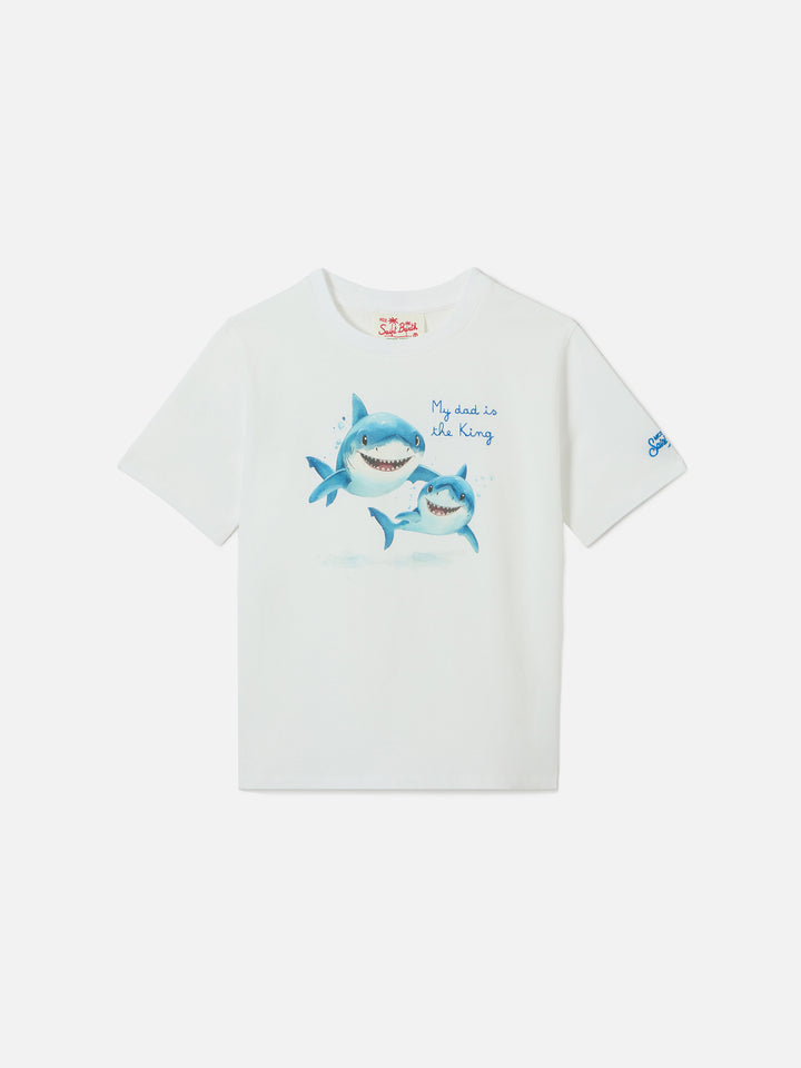 Denver Jr t-shirt with My Dad Is The King! embroidery