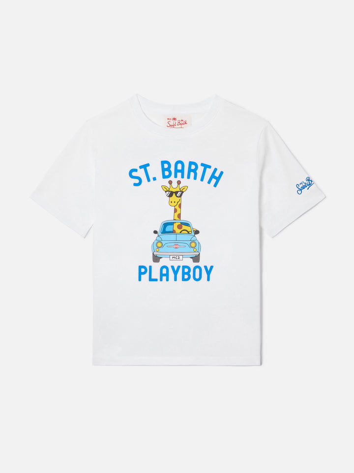 T-shirt Denver Jr avec maxi imprimé St. Barth Playboy 