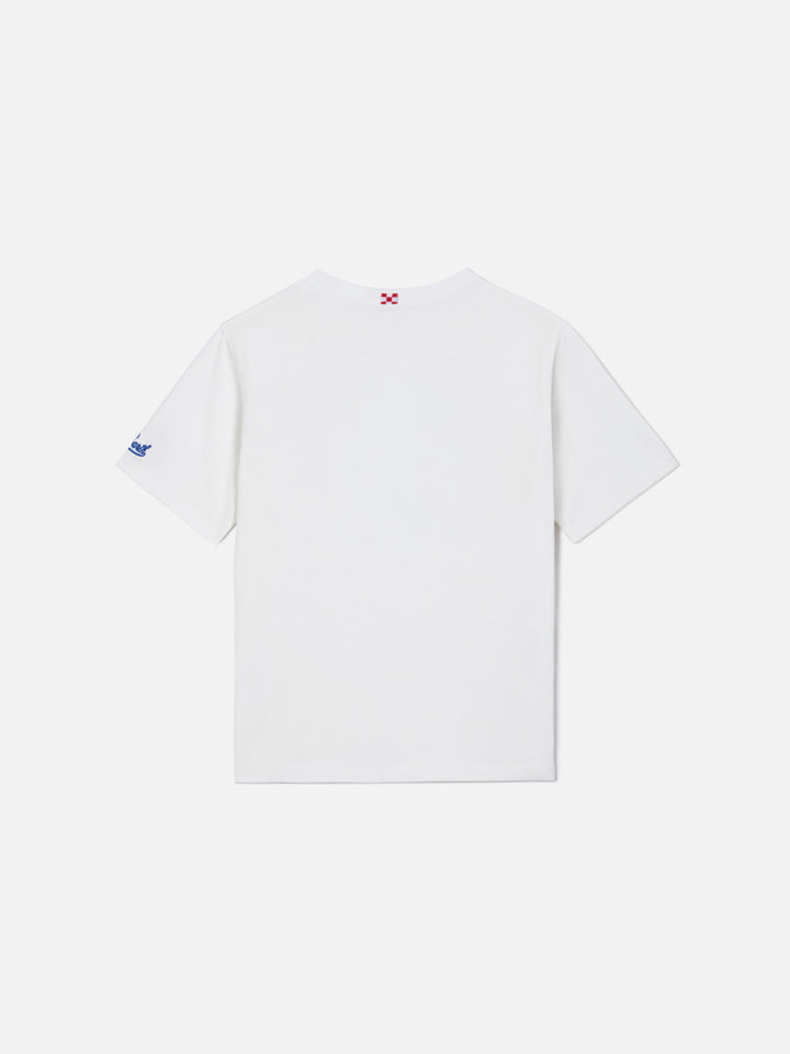 Denver Jr t-shirt with Super Friends embroidery | Special Edition